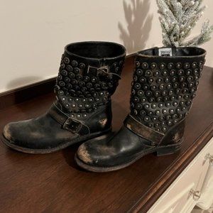Frye Boots (Black, Leather)